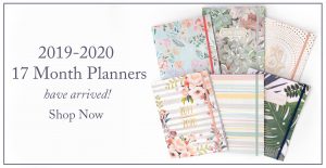 17 Month Dated Planners