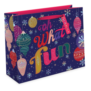 Oh What Fun Large Gift Bag Product