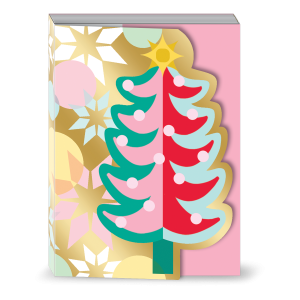 Gold Pink Tree Pocket Notepad Product