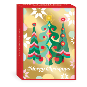 Gold Tree Boxed Holiday Cards Product