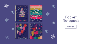 Holiday Pocket Notepads by Molly & Rex