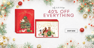 40% OFF EVERYTHING SALE ends 12/12 11:59 pm