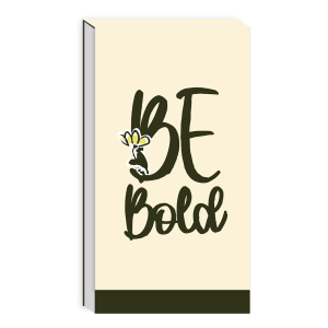 Be Bold Tall Notepad Product