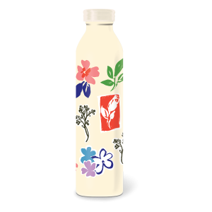 Cream Multi Water Bottle Product