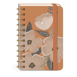 Floral Large Spiral Pocket Notebook Product