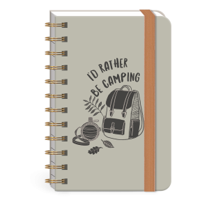 Camping Spiral Pocket Notebook Product