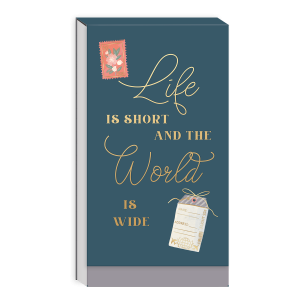 Life Is Short Tall Notepad Product
