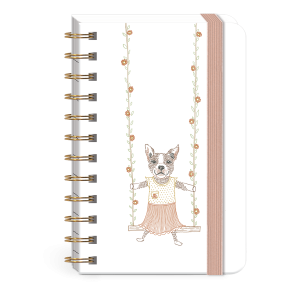 Frenchie Spiral Pocket Notebook Product