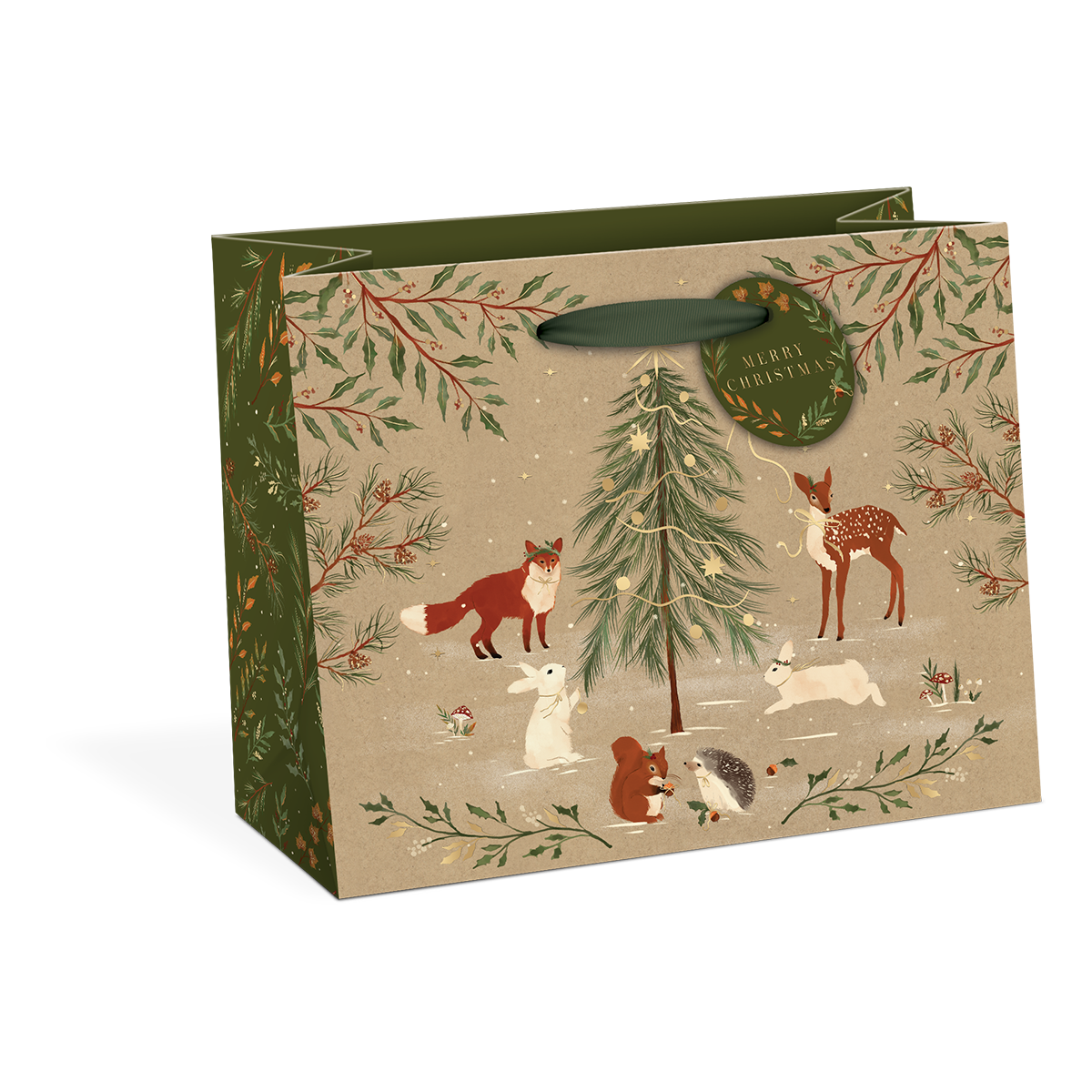 Woodland Scene Medium Gift Bag Product