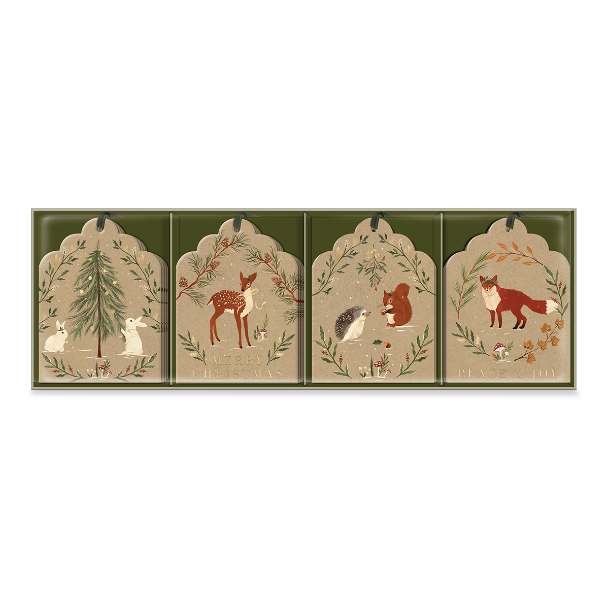 Woodland Christmas Gift Tag Set Product