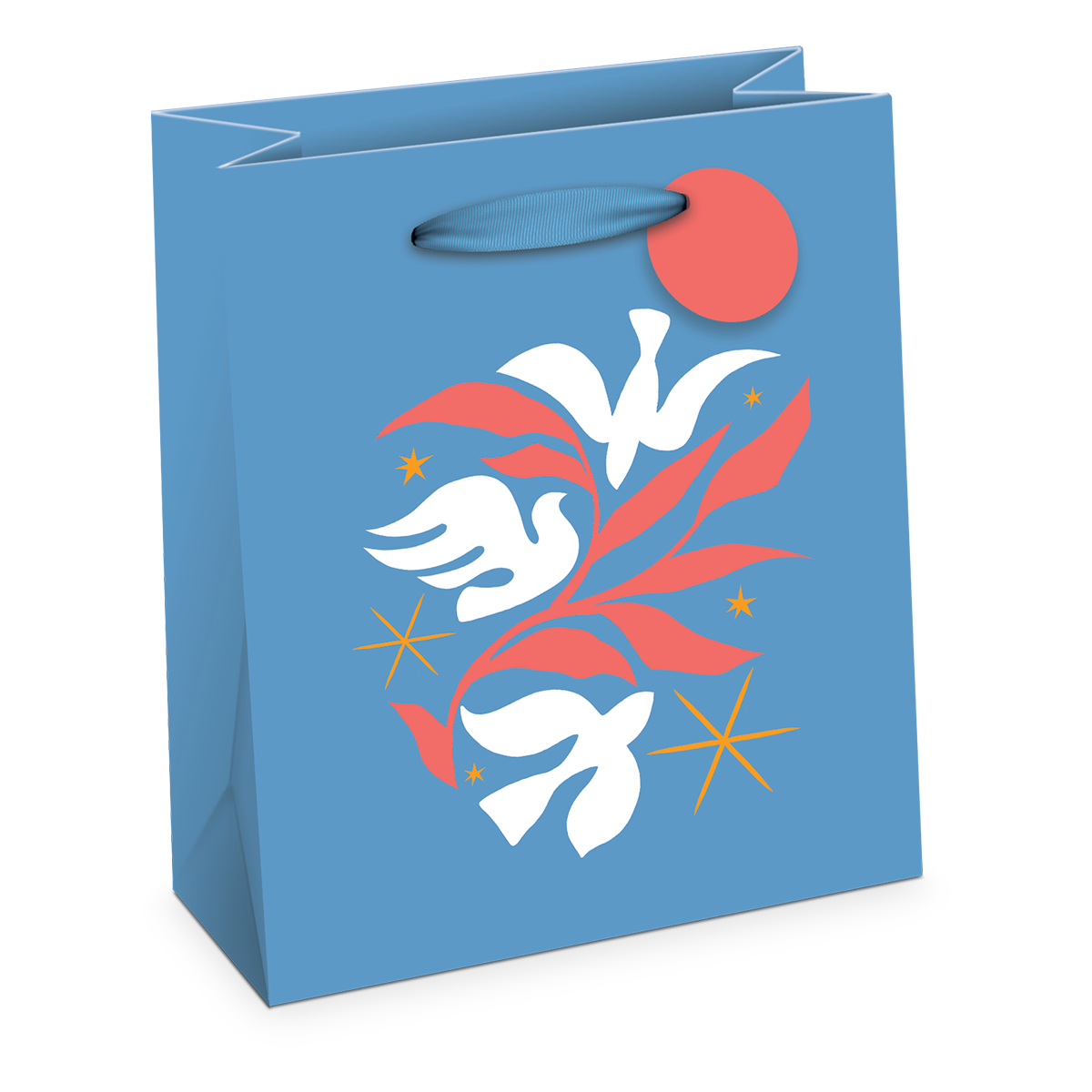 Merry Modern Dove Medium Gift Bag Product