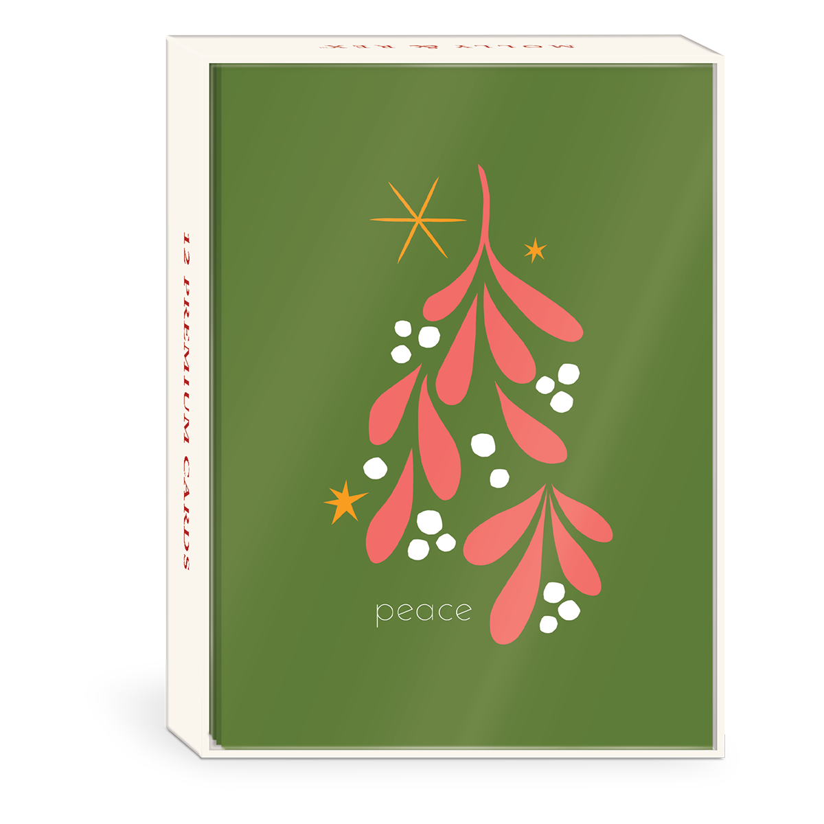 Mistletoe Boxed Holiday Cards Product