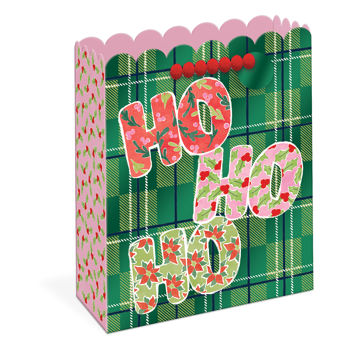 Ho Ho Ho Medium Gift Bag Product