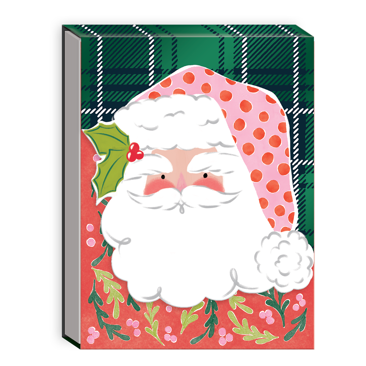 Mistletoe Santa Pocket Notepad Product