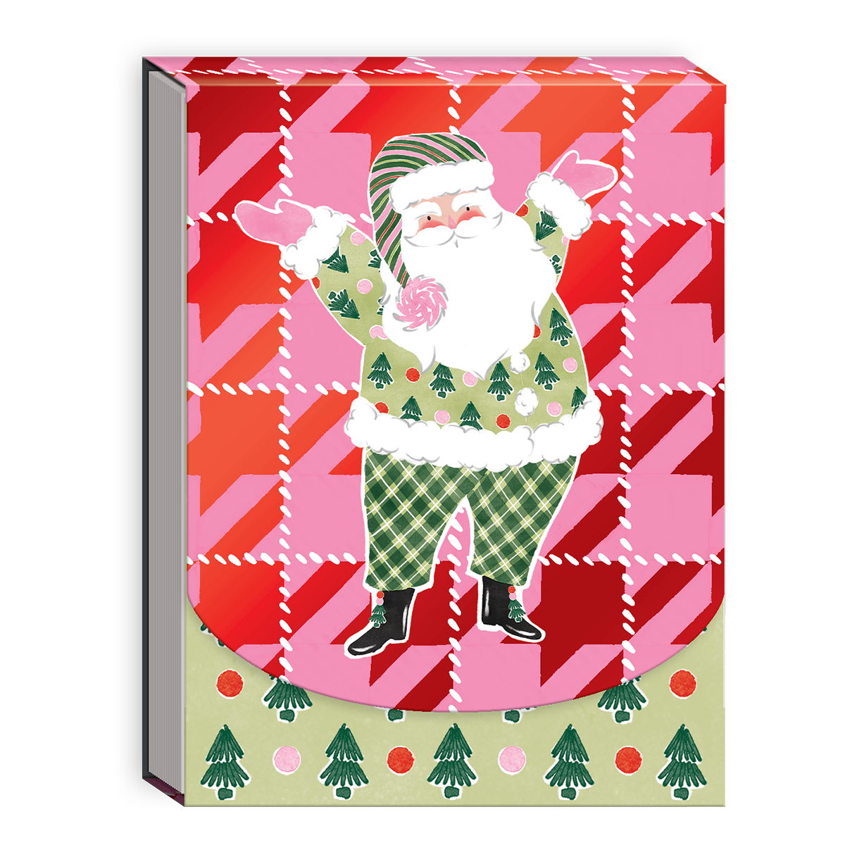 Tree Santa Pocket Notepad Product