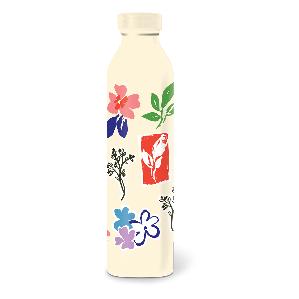 Cream Multi Water Bottle Product