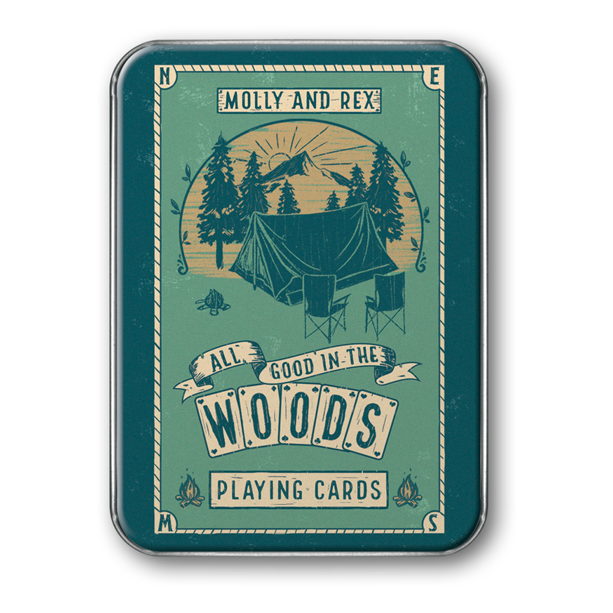 All Good In The Woods Playing Cards Product