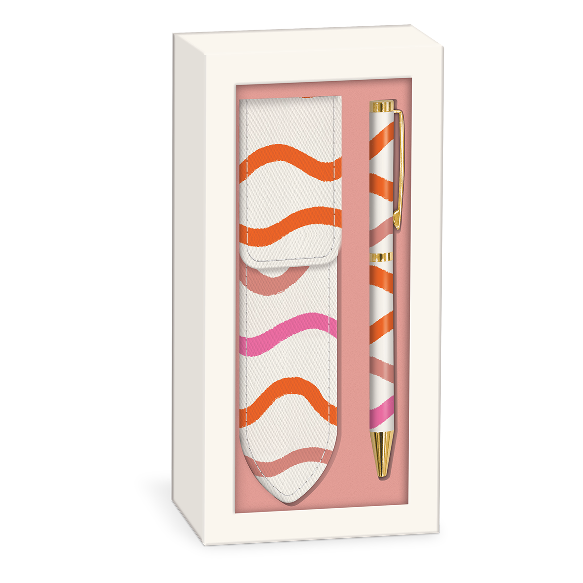 Playful Patterns Squiggle Boxed Pen and Pouch Product