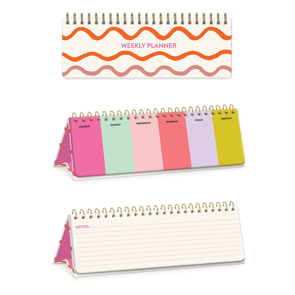 Playful Patterns Squiggle Undated Planner Product