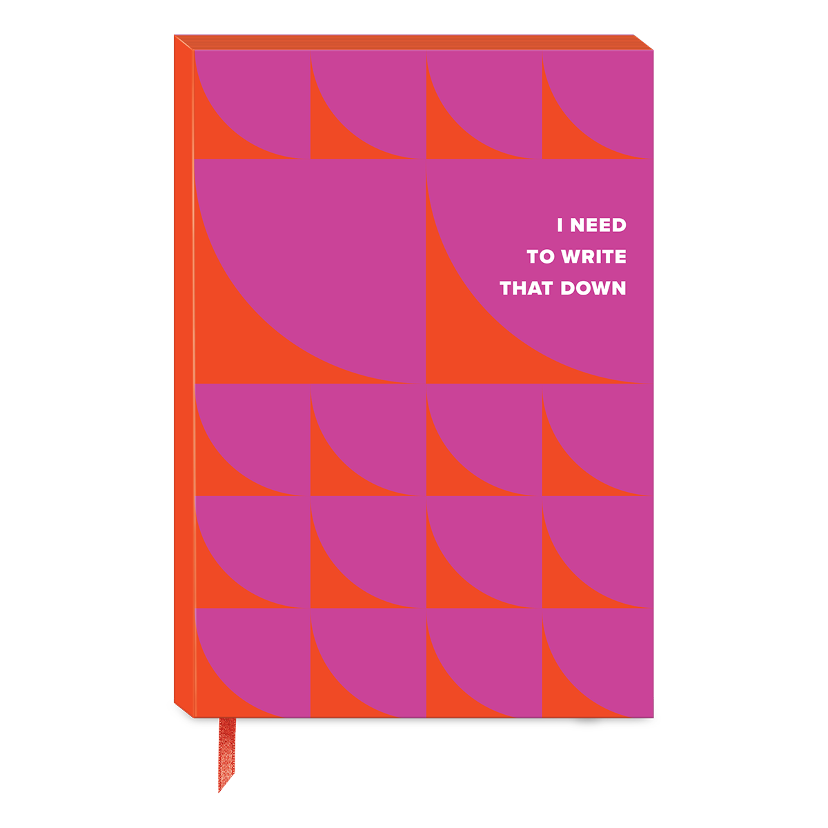 Statement Shapes Red Softcover Journal Product