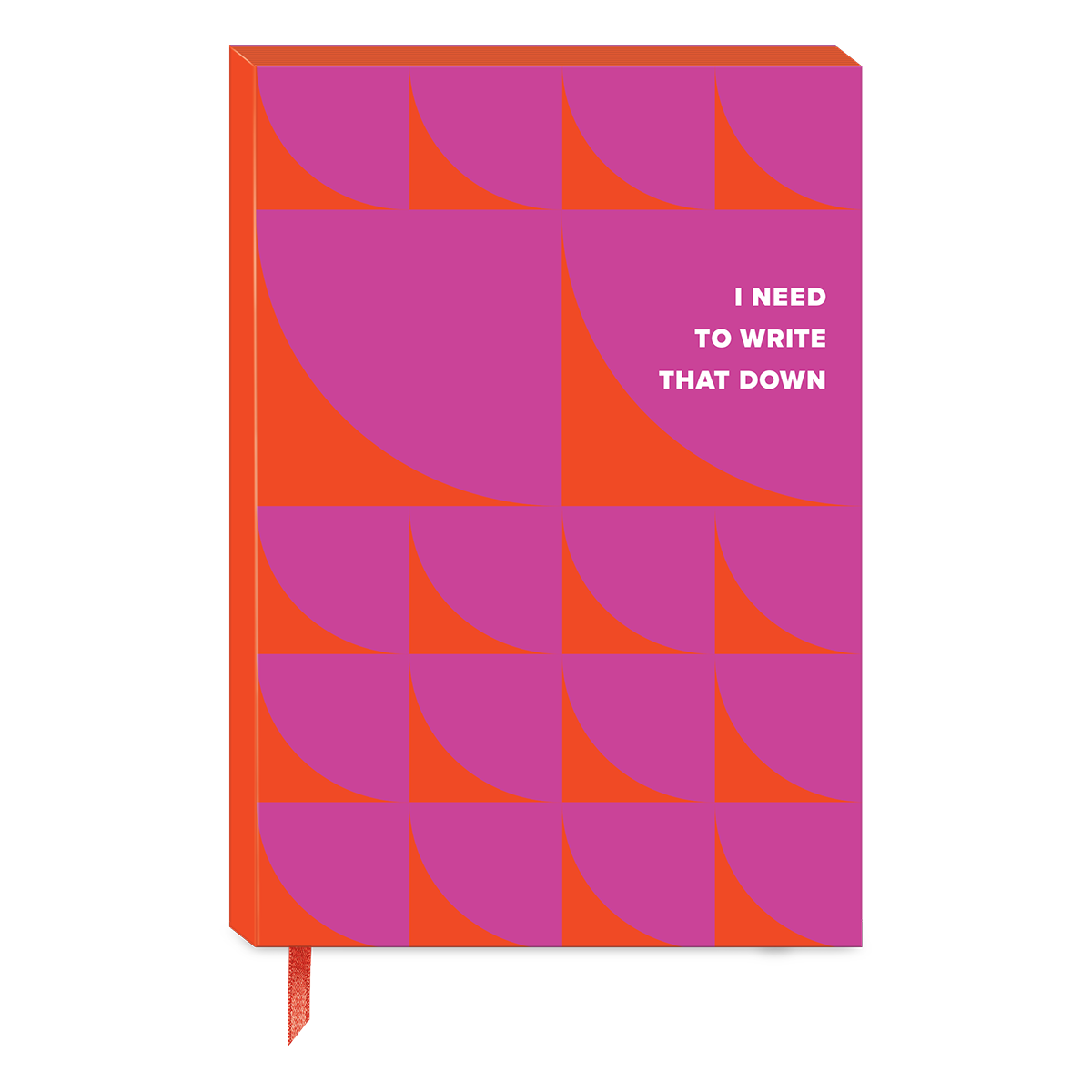 Red softcover journal for recording thoughts, travel stories, and dreams.