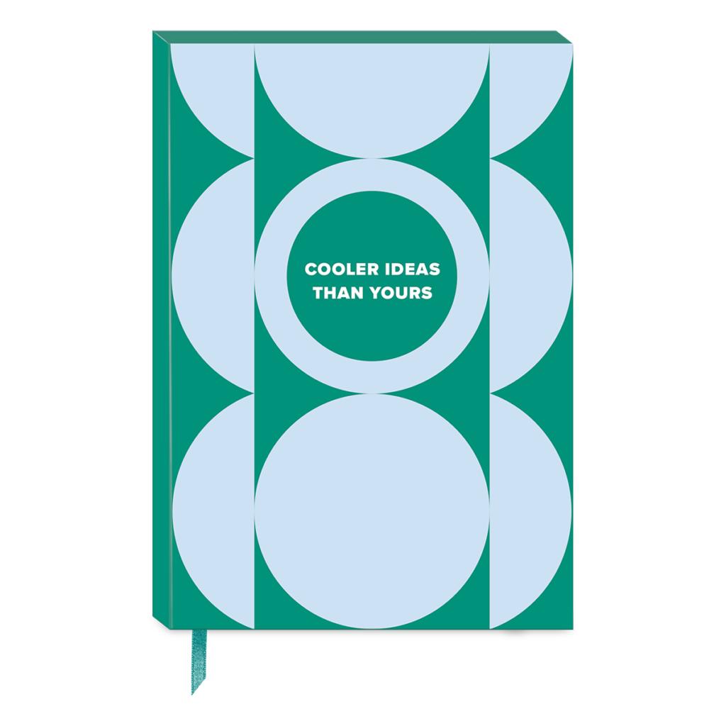 Statement Shapes Green Softcover Journal - Molly & Rex