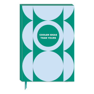 Green softcover journal for capturing thoughts, hopes, and dreams.