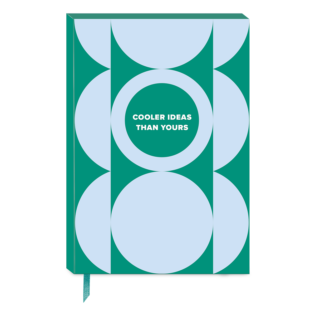 Statement Shapes Green Softcover Journal Product