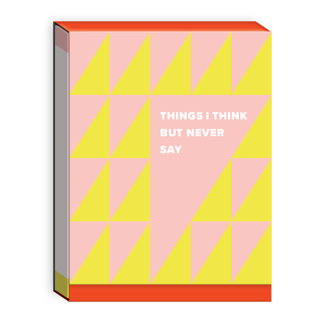 Statement Shapes Yellow Pocket Notepad Product