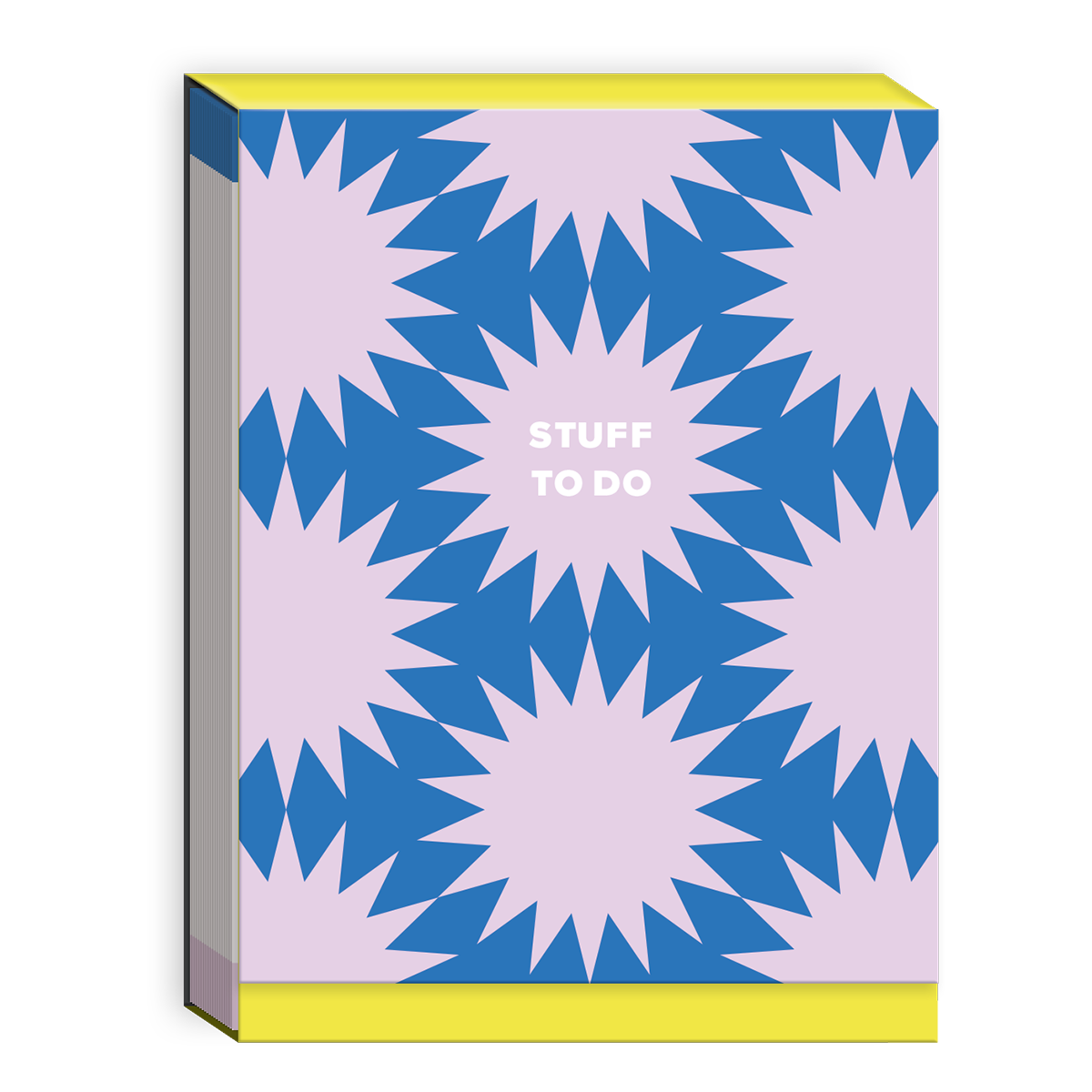 Blue pocket notepad with magnetic flap closure, perfect for notes and reminders.