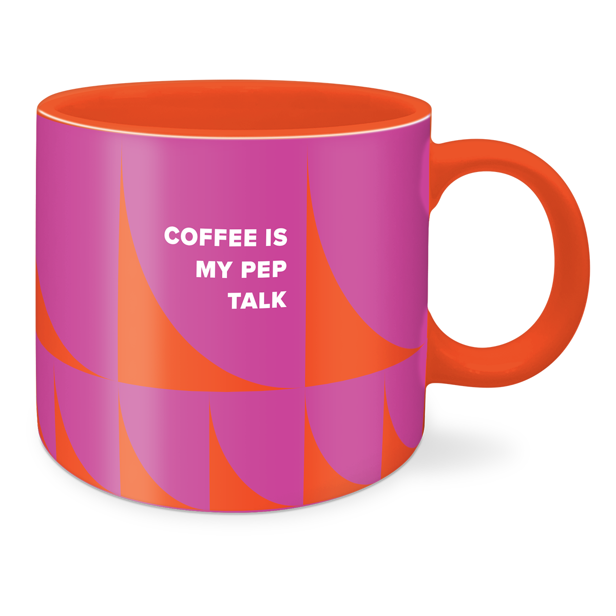 Red mug for enjoying your favorite beverages in style.