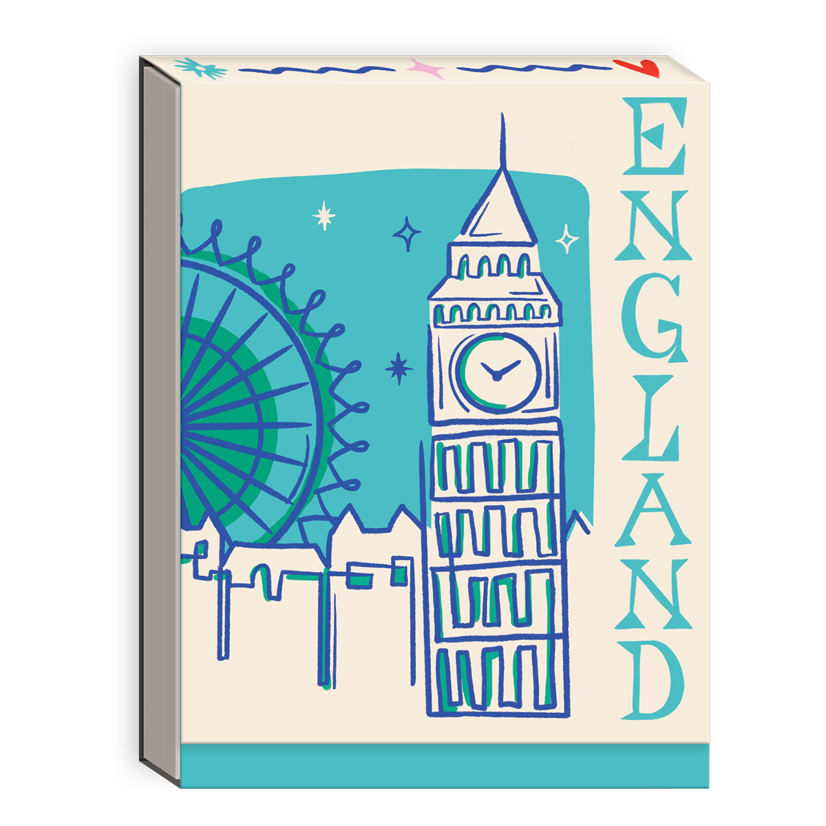 Destinations England Pocket Notepad Product