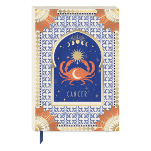 Cancer-themed softcover journal for jotting down hopes and dreams.