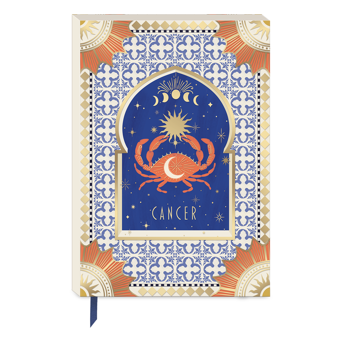 Cancer-themed softcover journal for jotting down hopes and dreams.