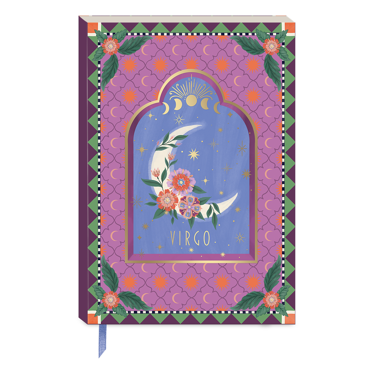 Zodiac Virgo Softcover Journal Product