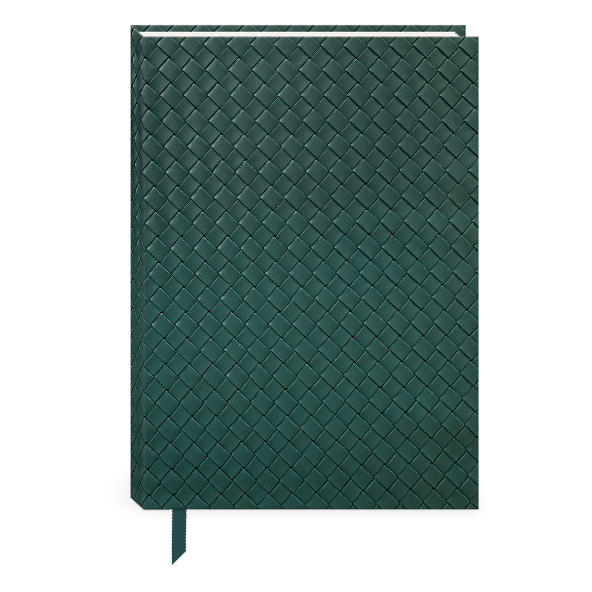 Mixed Media Teal Weave Hardcover Journal Product