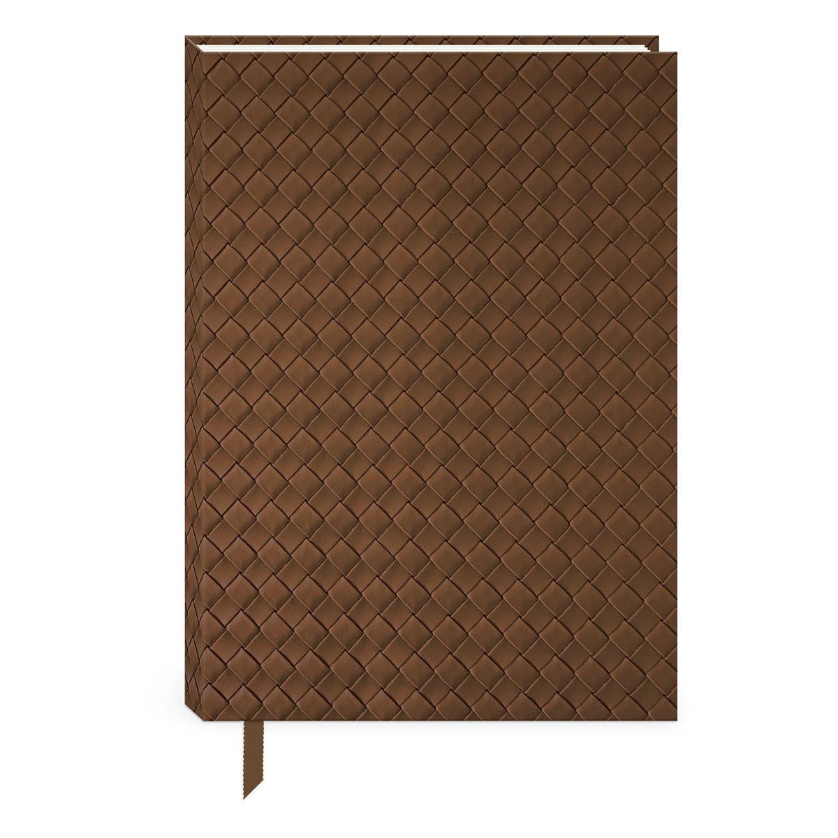 Mixed Media Brown Weave Hardcover Journal Product