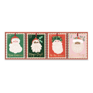Assorted gift tags with festive designs, ideal for holiday gifting.