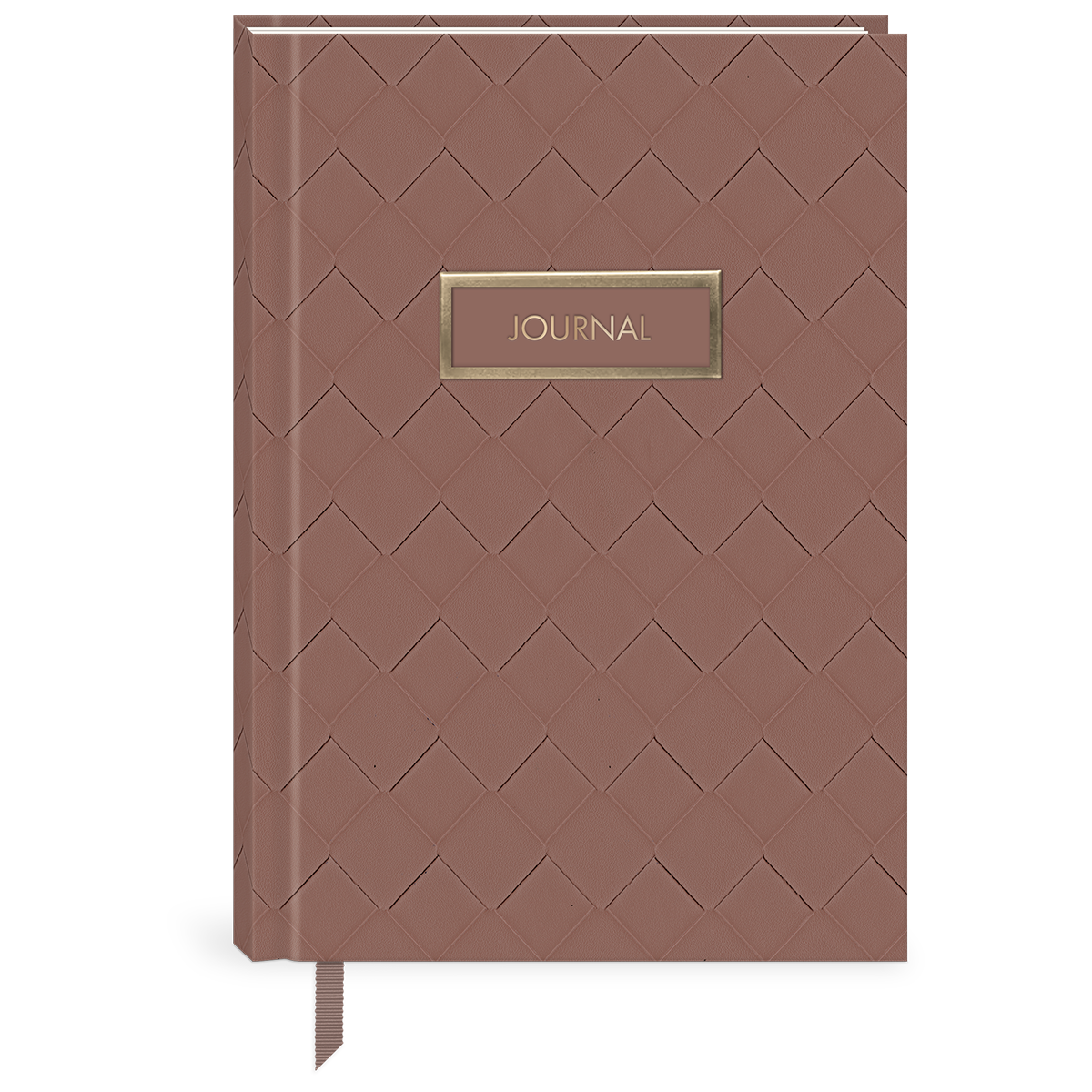 Rosewood hardcover journal for jotting down plans and inspirations.