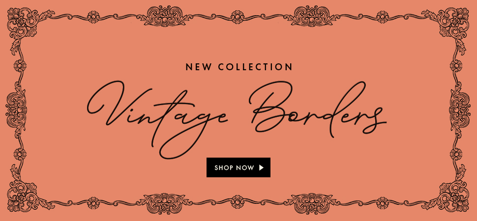  collection vintage borders 