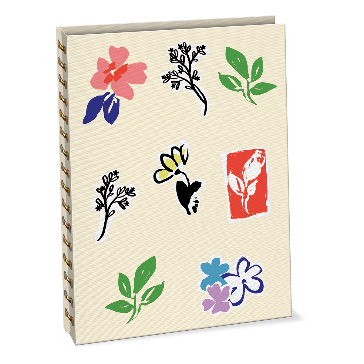 Cream Multi Fabric Journal Product