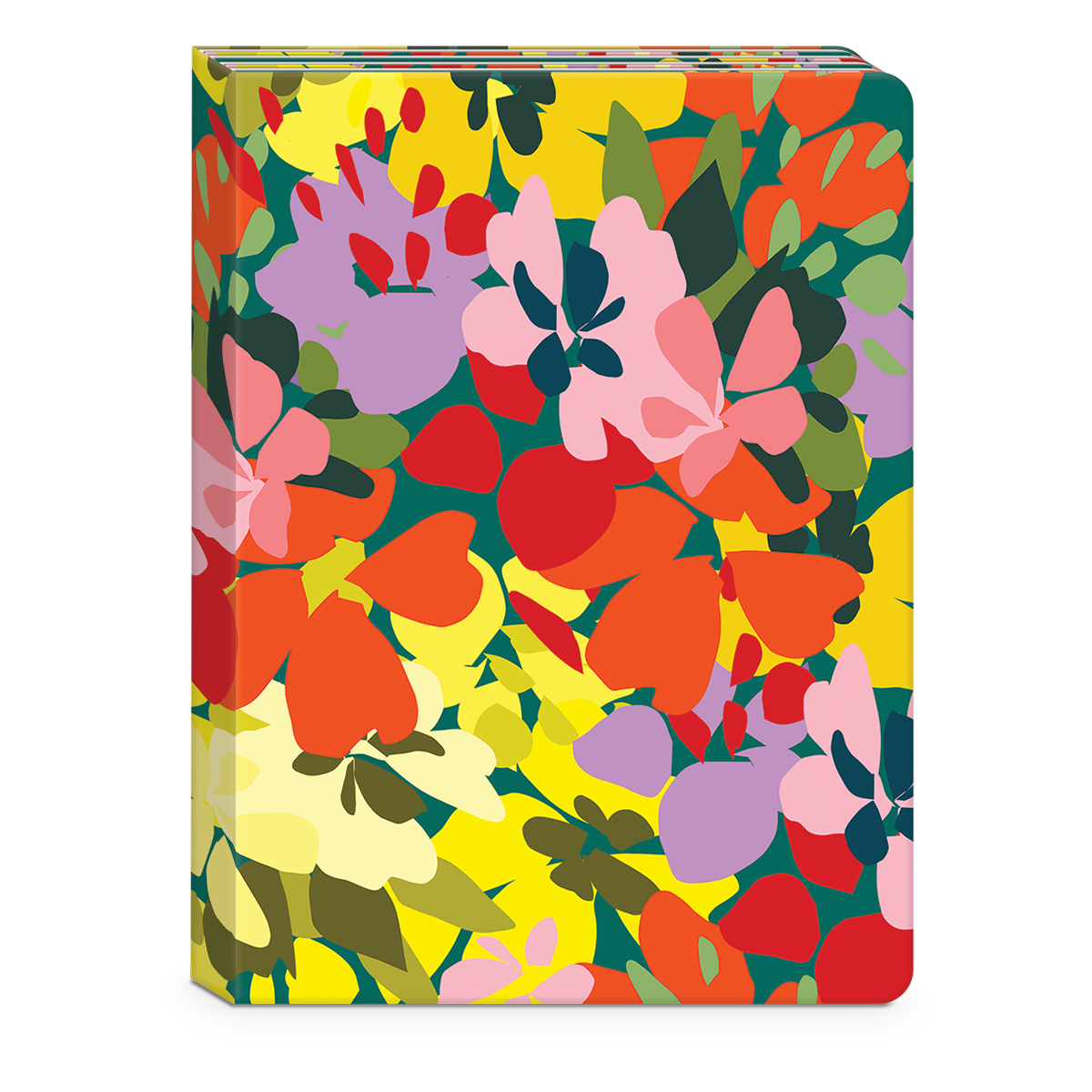 Yellow Floral Softcover Journal Product