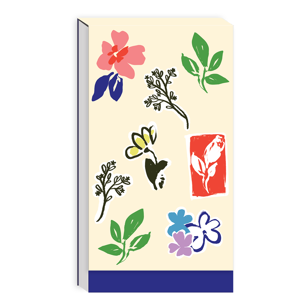 Cream Multi Tall Notepad Product
