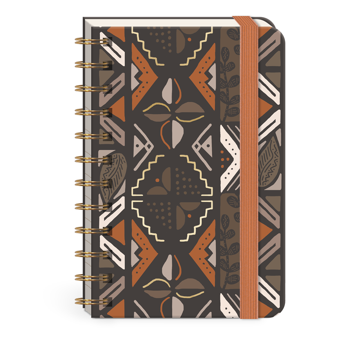 Geo Spiral Pocket Notebook Product