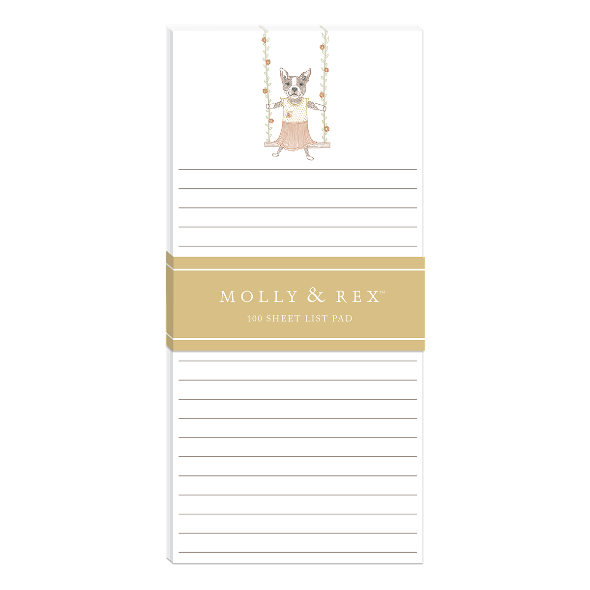 Frenchie Magnetic List Pad Product