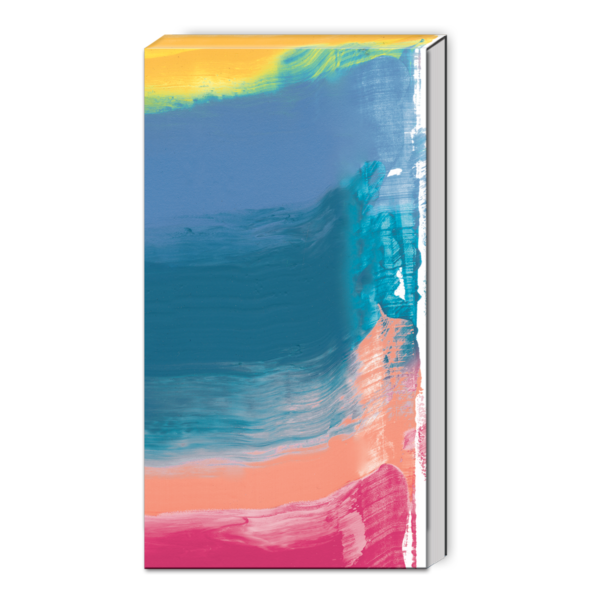 Painterly Stripes Tall Notepad Product