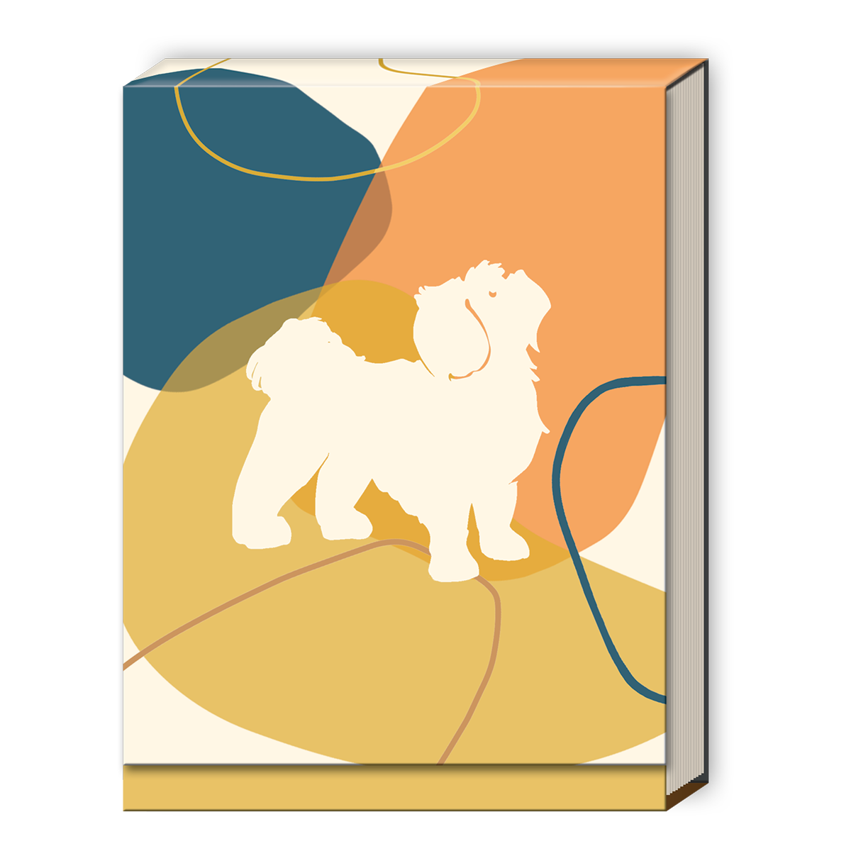 Yellow Dog Pocket Notepad Product